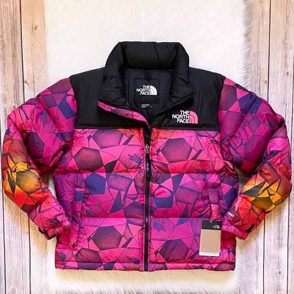 The North Face Women’s Nuptse Printed Down Jacket - Picture 2 of 11
